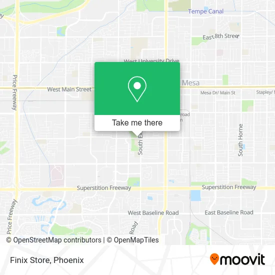 Finix Store map