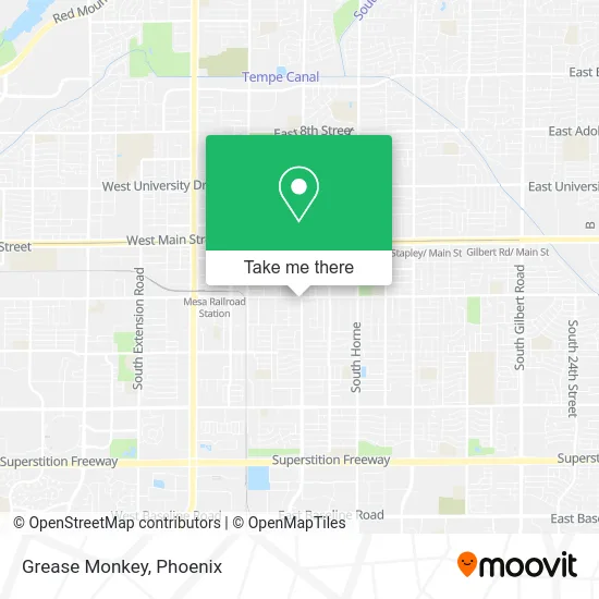 Grease Monkey map