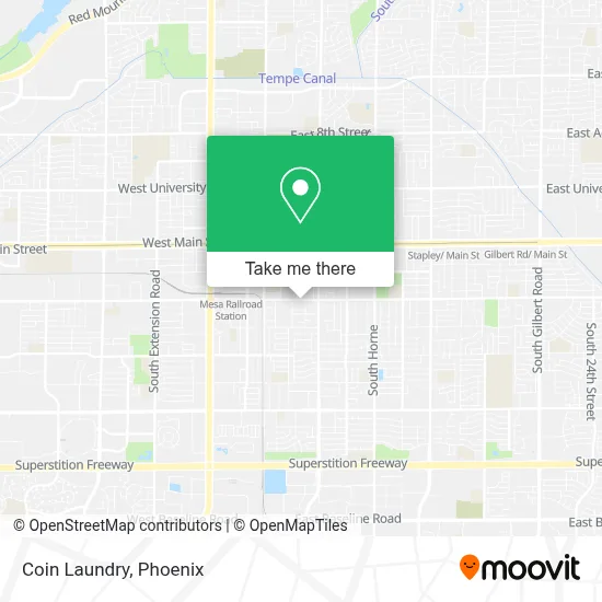Coin Laundry map