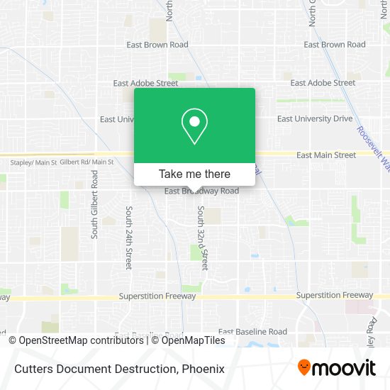 Cutters Document Destruction map