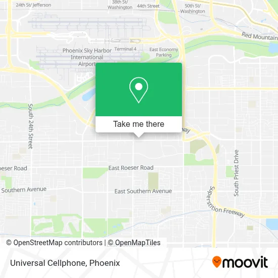 Universal Cellphone map