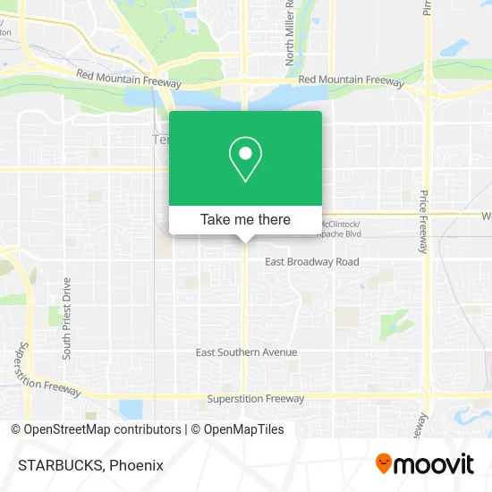 STARBUCKS map
