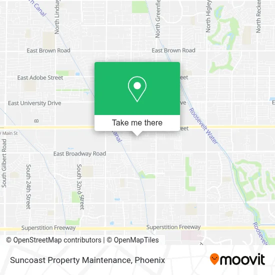 Suncoast Property Maintenance map