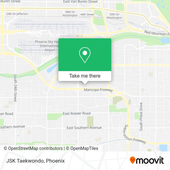Mapa de JSK Taekwondo