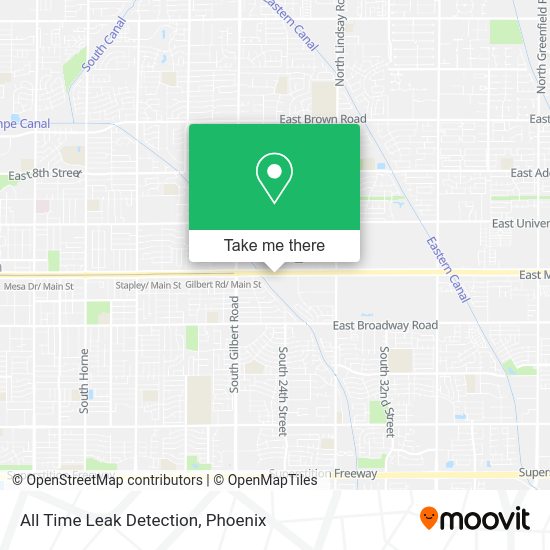 Mapa de All Time Leak Detection
