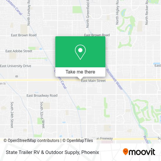 State Trailer RV & Outdoor Supply map