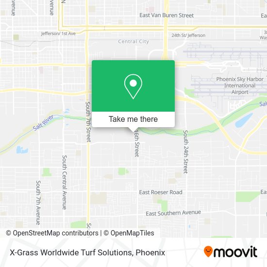X-Grass Worldwide Turf Solutions map