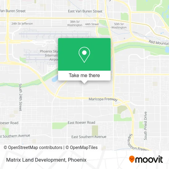 Mapa de Matrix Land Development