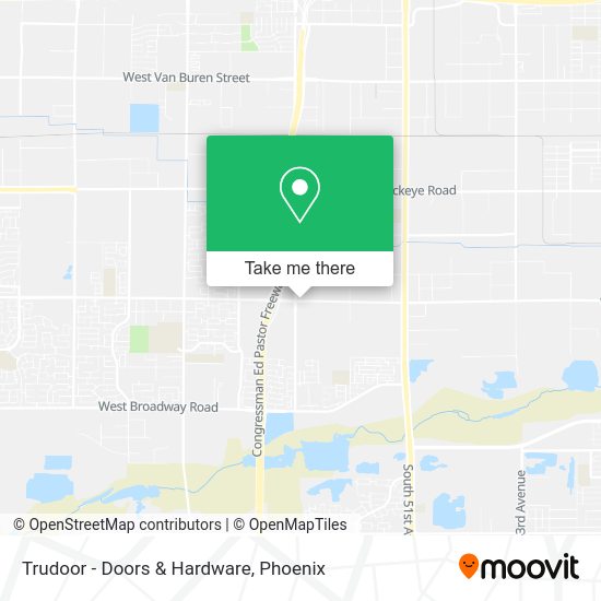 Mapa de Trudoor - Doors & Hardware
