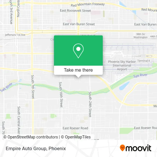 Empire Auto Group map