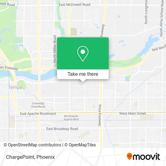 ChargePoint map