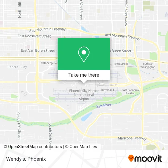 Wendy's map