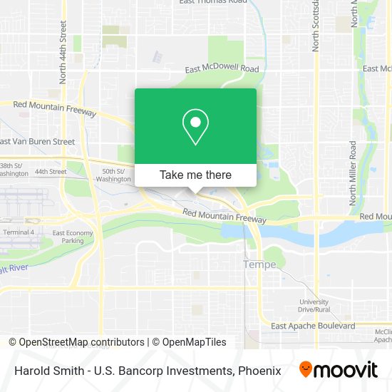 Harold Smith - U.S. Bancorp Investments map