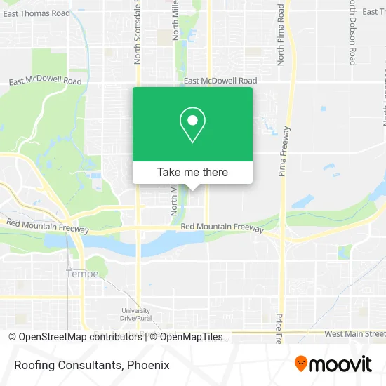 Roofing Consultants map