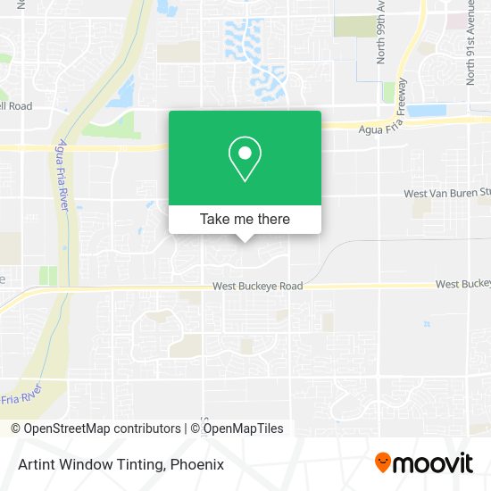Artint Window Tinting map