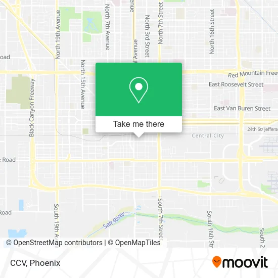 CCV map
