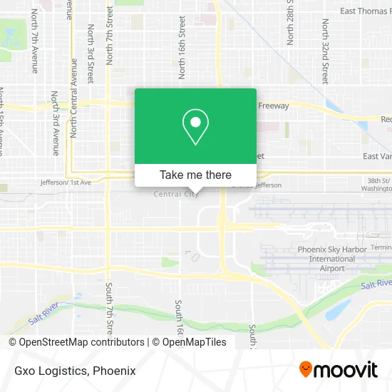 Mapa de Gxo Logistics