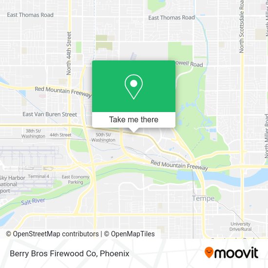 Berry Bros Firewood Co map
