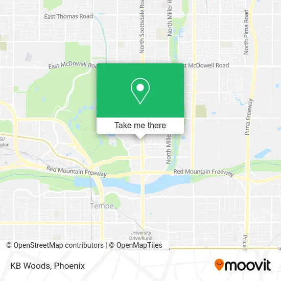 KB Woods map