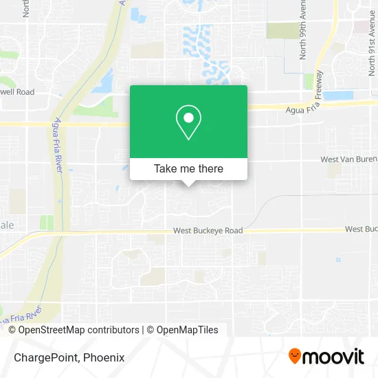 ChargePoint map