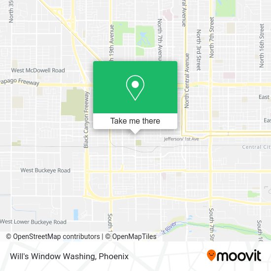 Will's Window Washing map