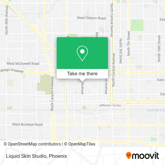 Liquid Skin Studio map