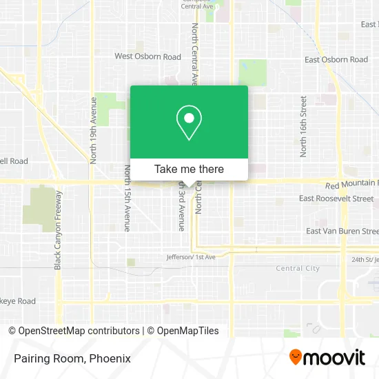 Pairing Room map