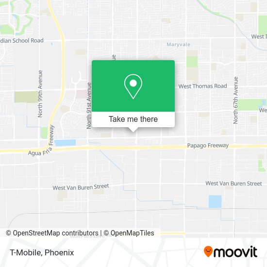 T-Mobile map