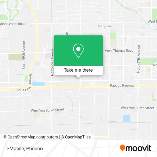 T-Mobile map