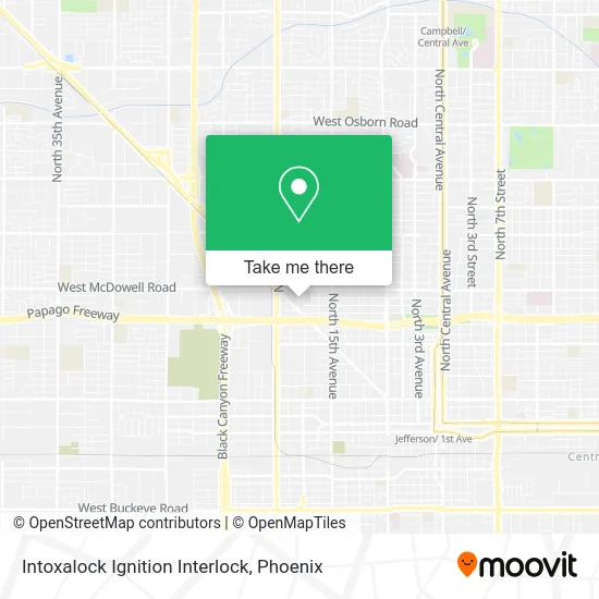 Intoxalock Ignition Interlock map