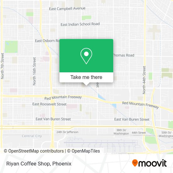 Mapa de Riyan Coffee Shop