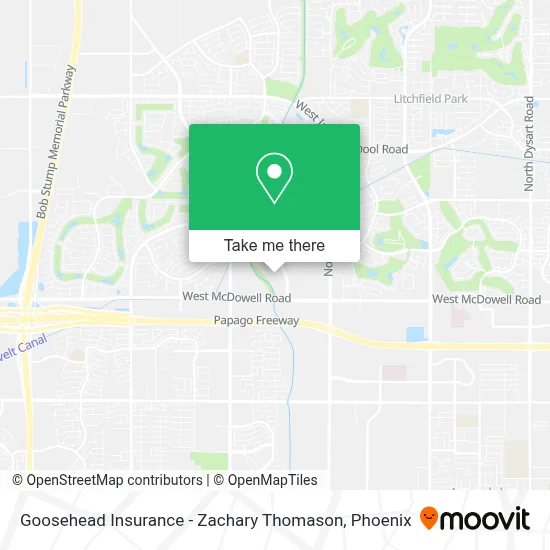 Goosehead Insurance - Zachary Thomason map