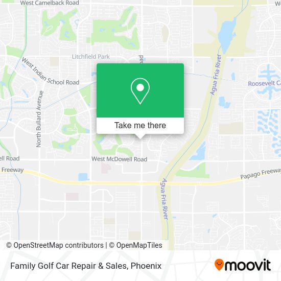 Family Golf Car Repair & Sales map