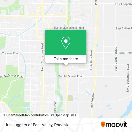 Junkluggers of East Valley map