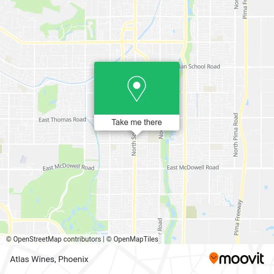 Atlas Wines map