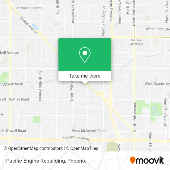 Mapa de Pacific Engine Rebuilding