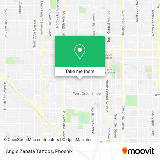 Mapa de Angie Zapata Tattoos