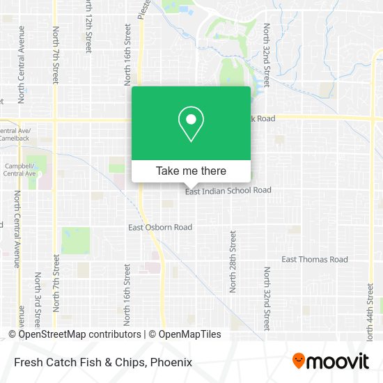 Mapa de Fresh Catch Fish & Chips