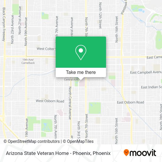 Mapa de Arizona State Veteran Home - Phoenix