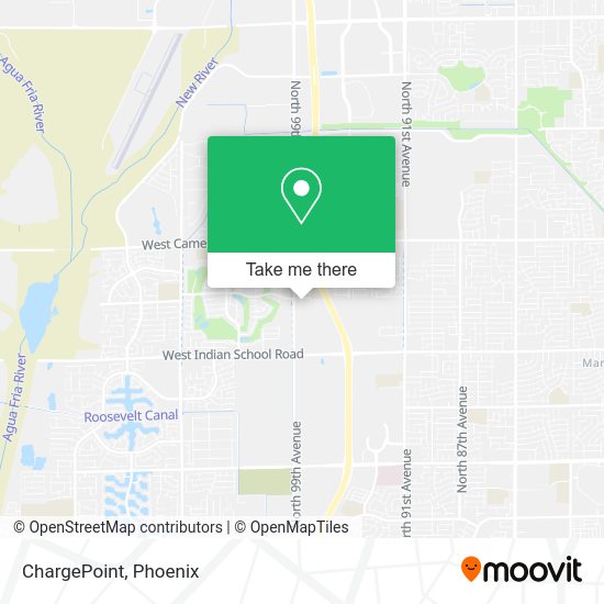 ChargePoint map