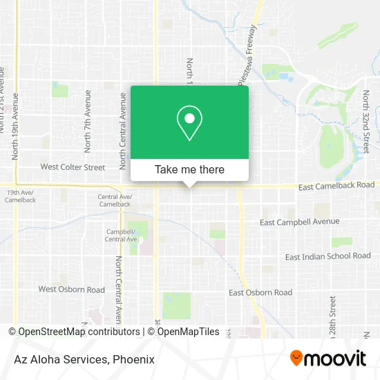 Az Aloha Services map