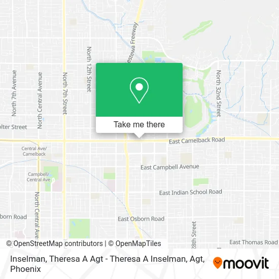 Mapa de Inselman, Theresa A Agt - Theresa A Inselman, Agt
