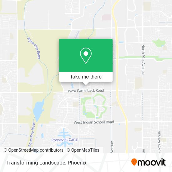 Transforming Landscape map