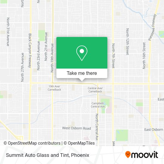 Summit Auto Glass and Tint map