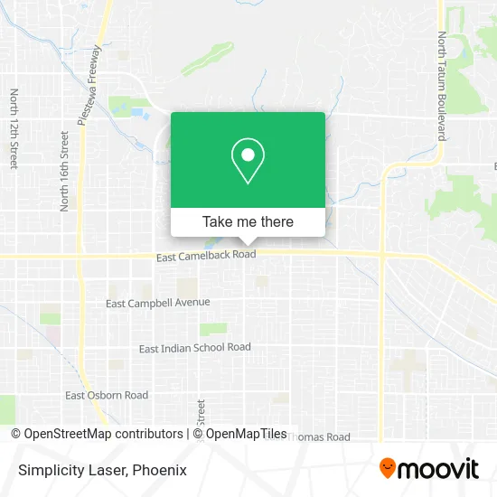 Simplicity Laser map