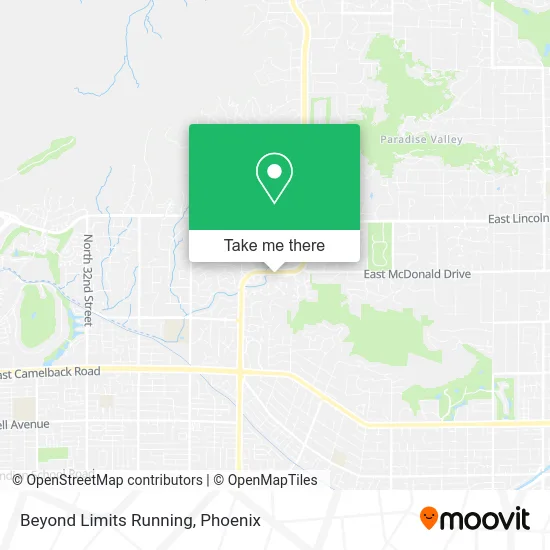 Beyond Limits Running map