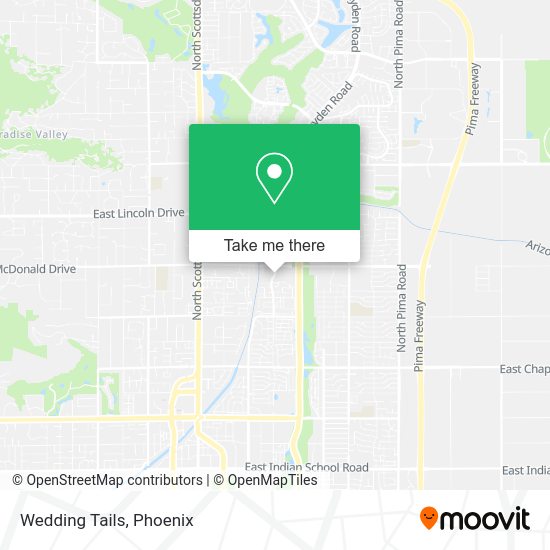 Mapa de Wedding Tails