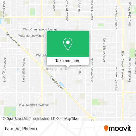 Farmers map
