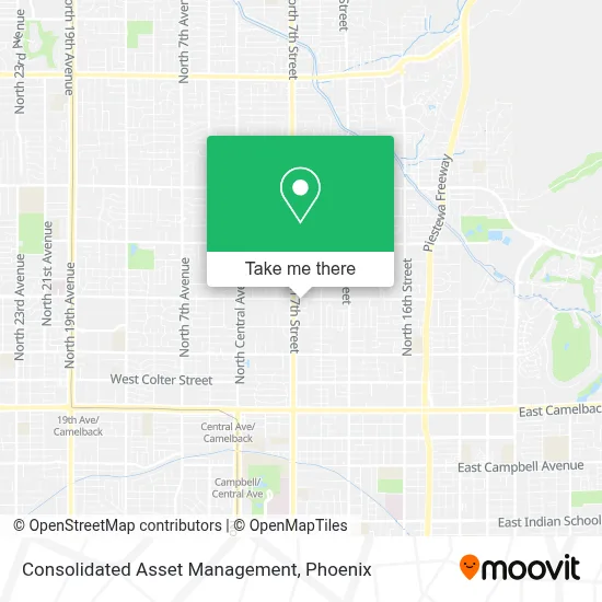 Consolidated Asset Management map