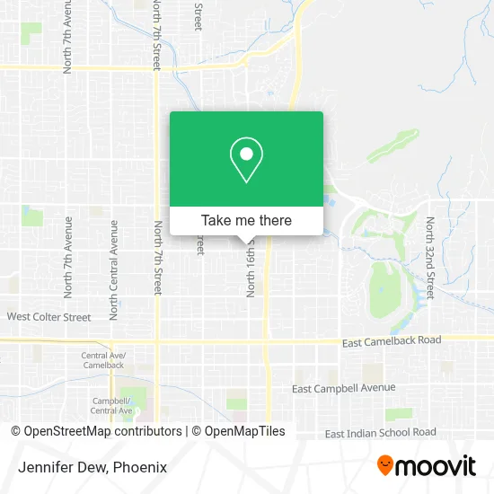 Jennifer Dew map